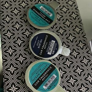 Car Fragrance Refill Set - Blue and Green